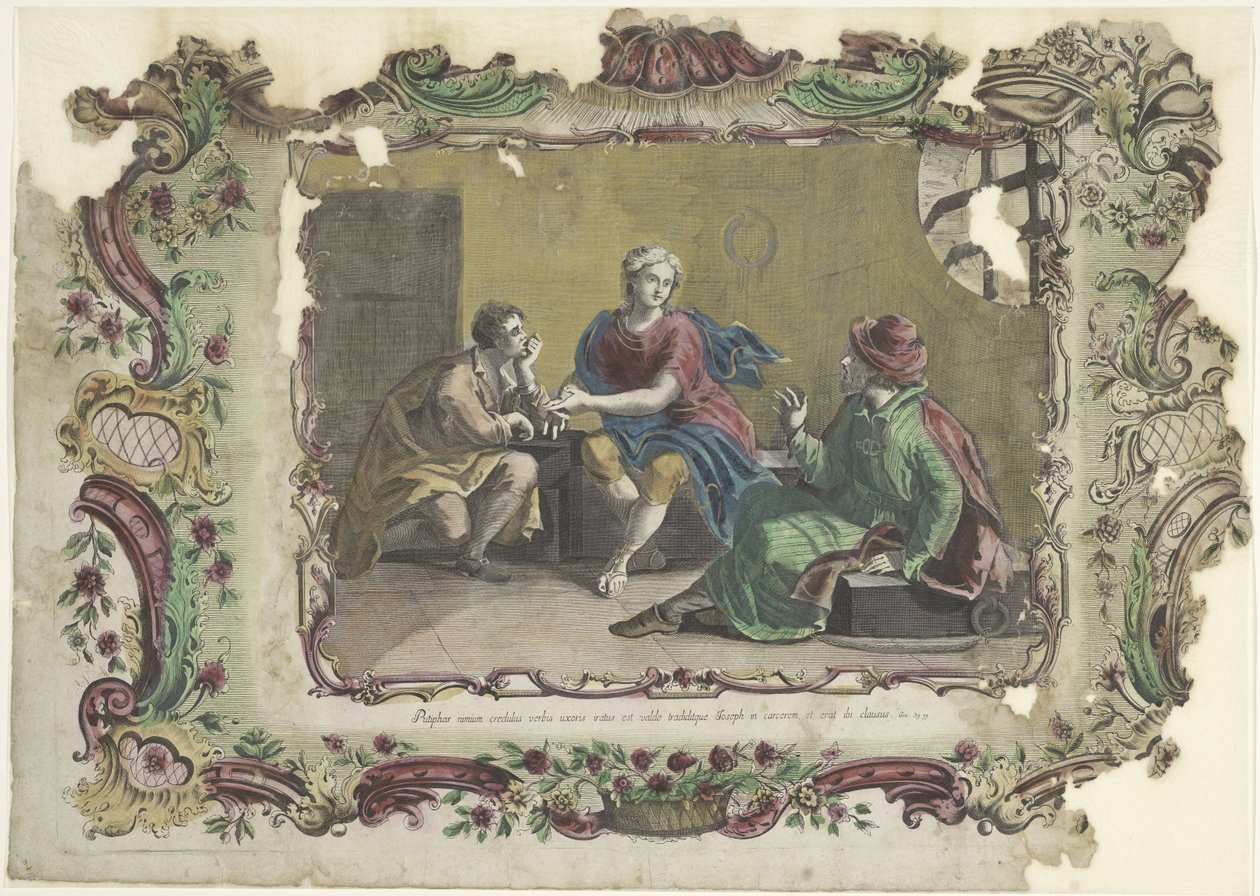 Giuseppe in prigione da Giovanni Volpato