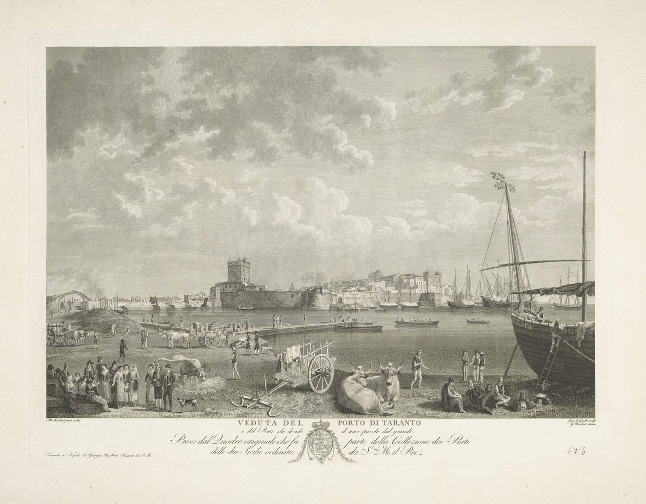 Porto di Taranto da Giovanni de Grado