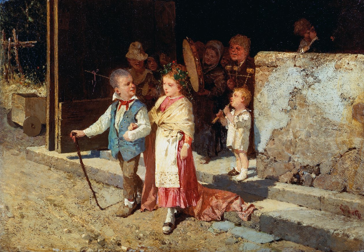 Giovane coppia sposata, di Giovanni Del Re da Giovanni del Re