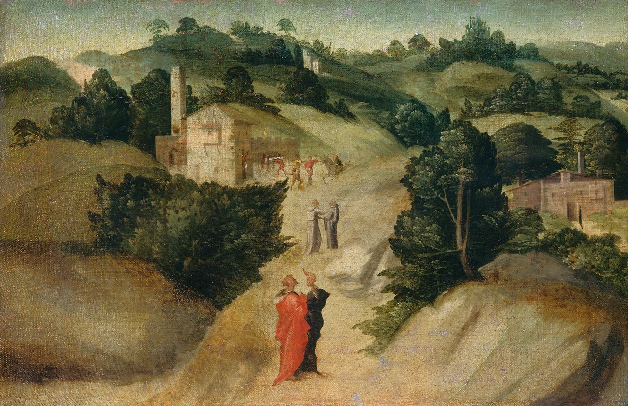 Scene da una Leggenda da Giovanni di Lorenzo Larciani