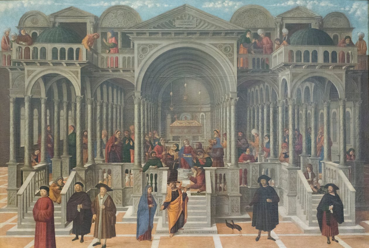 La disputa nel tempio di Gesù tra i dottori da Giovanni di Niccolo Mansueti