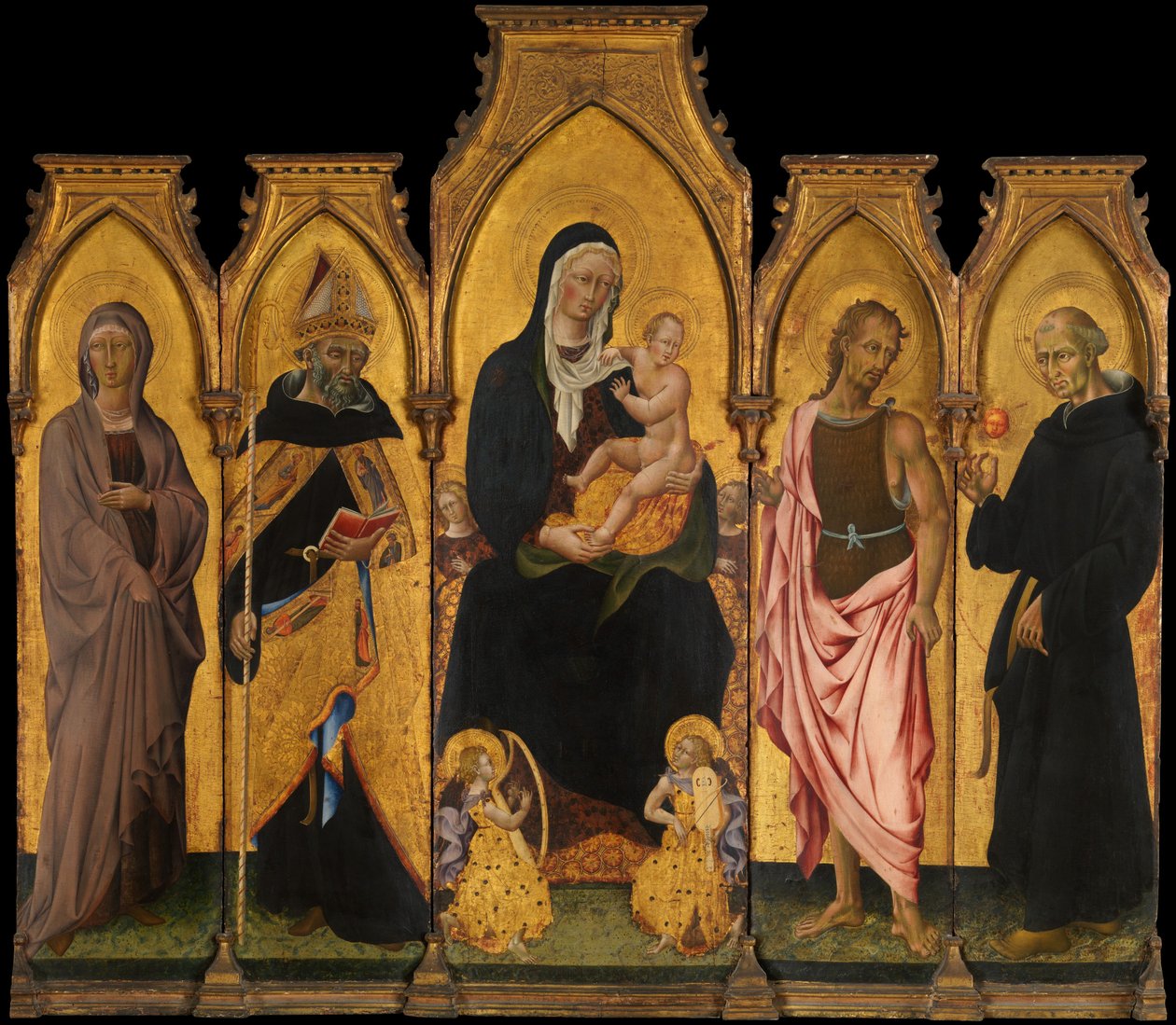 Madonna col Bambino e Santi da Giovanni di Paolo