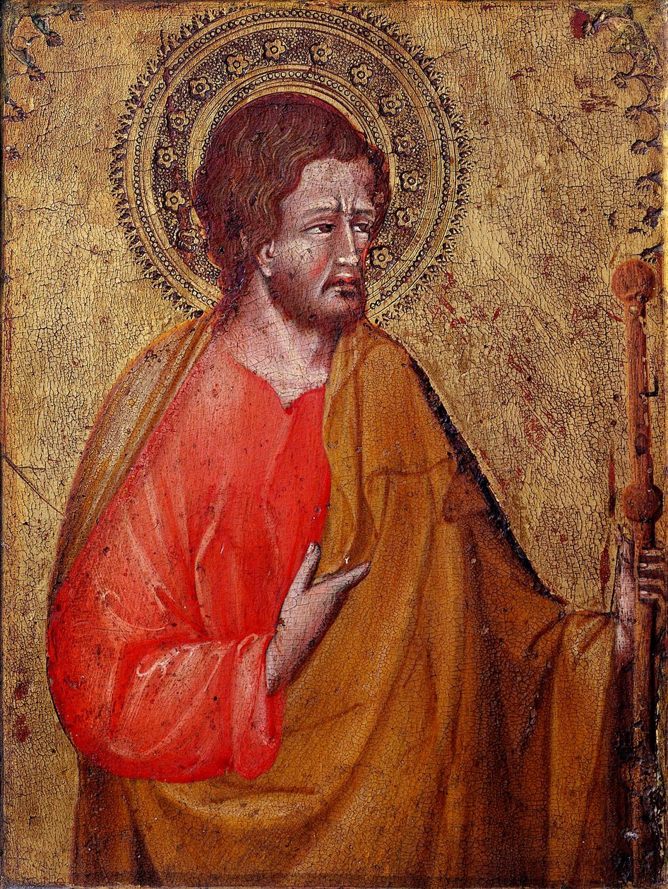 Rappresentazione di San Giacomo Pellegrino da Giovanni di Paolo
