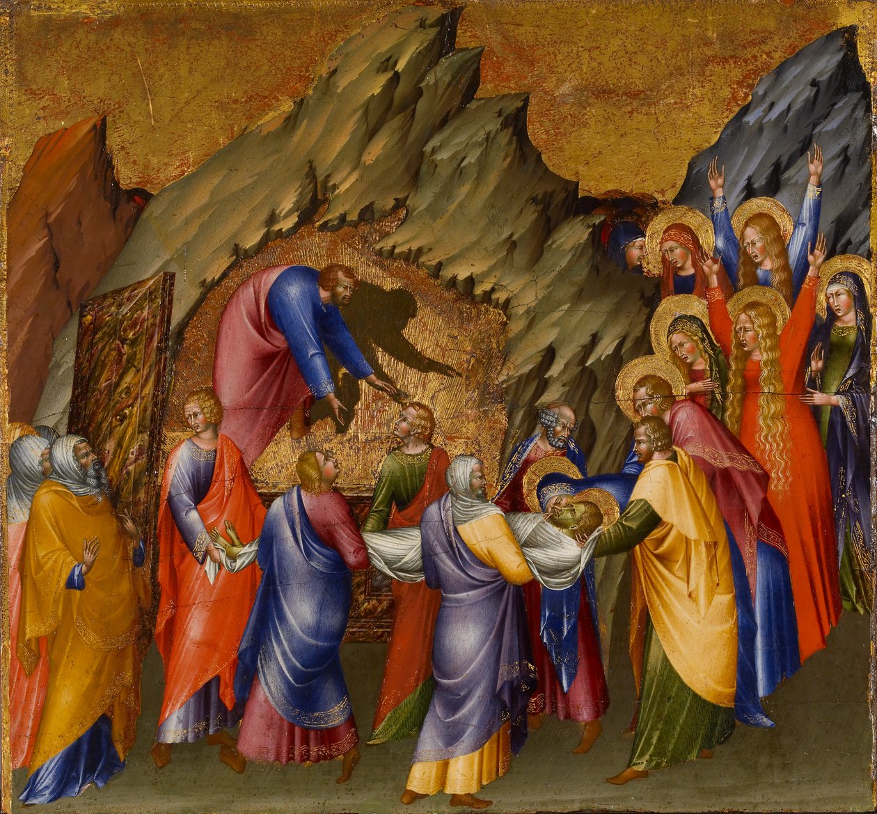 La sepoltura di Cristo, dall