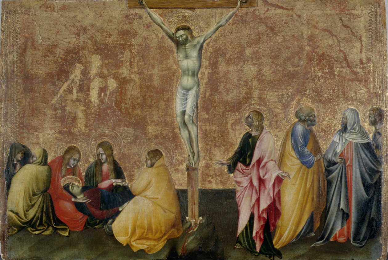 La Crocifissione di Cristo da Giovanni di Paolo di Grazia