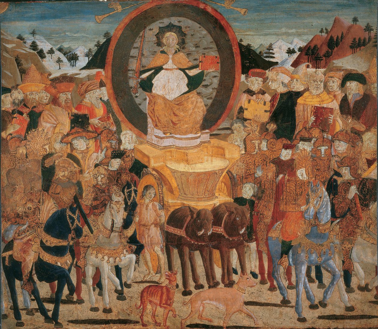 Il trionfo della fama da Giovanni di Ser Giovanni Scheggia