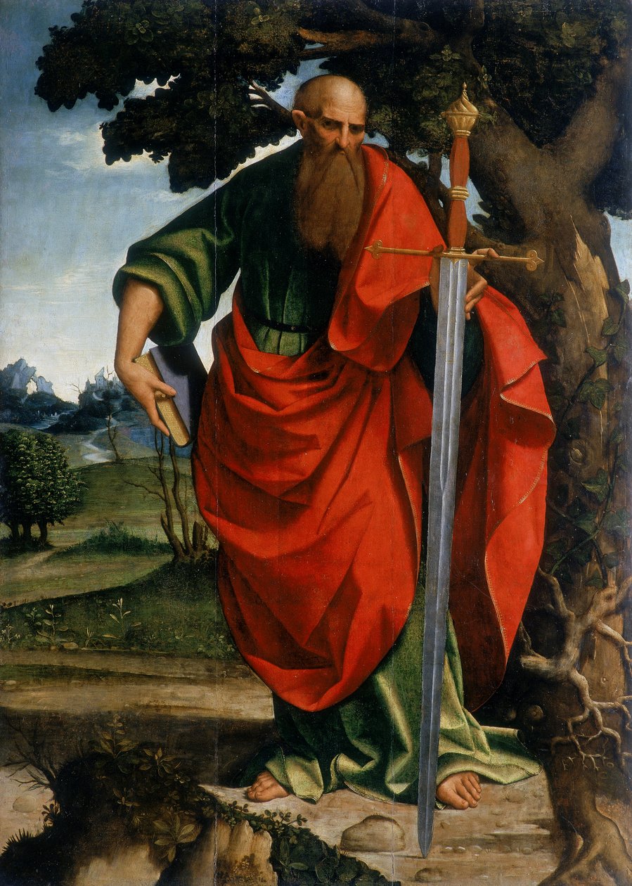 San Paolo, c.1500-24 da Girolamo Alibrando