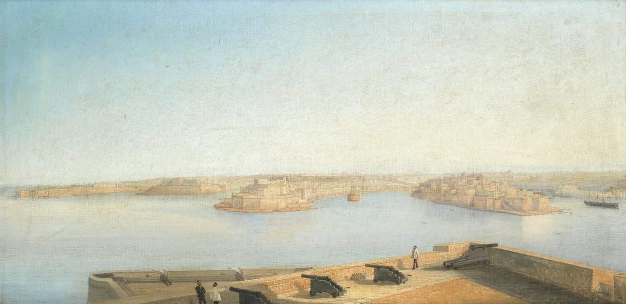 Girolamo Gianni, Le tre città e il porto grande, Malta da Girolamo Gianni