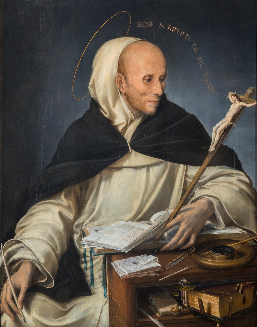 Ritratto di un frate vestito da San Tommaso d