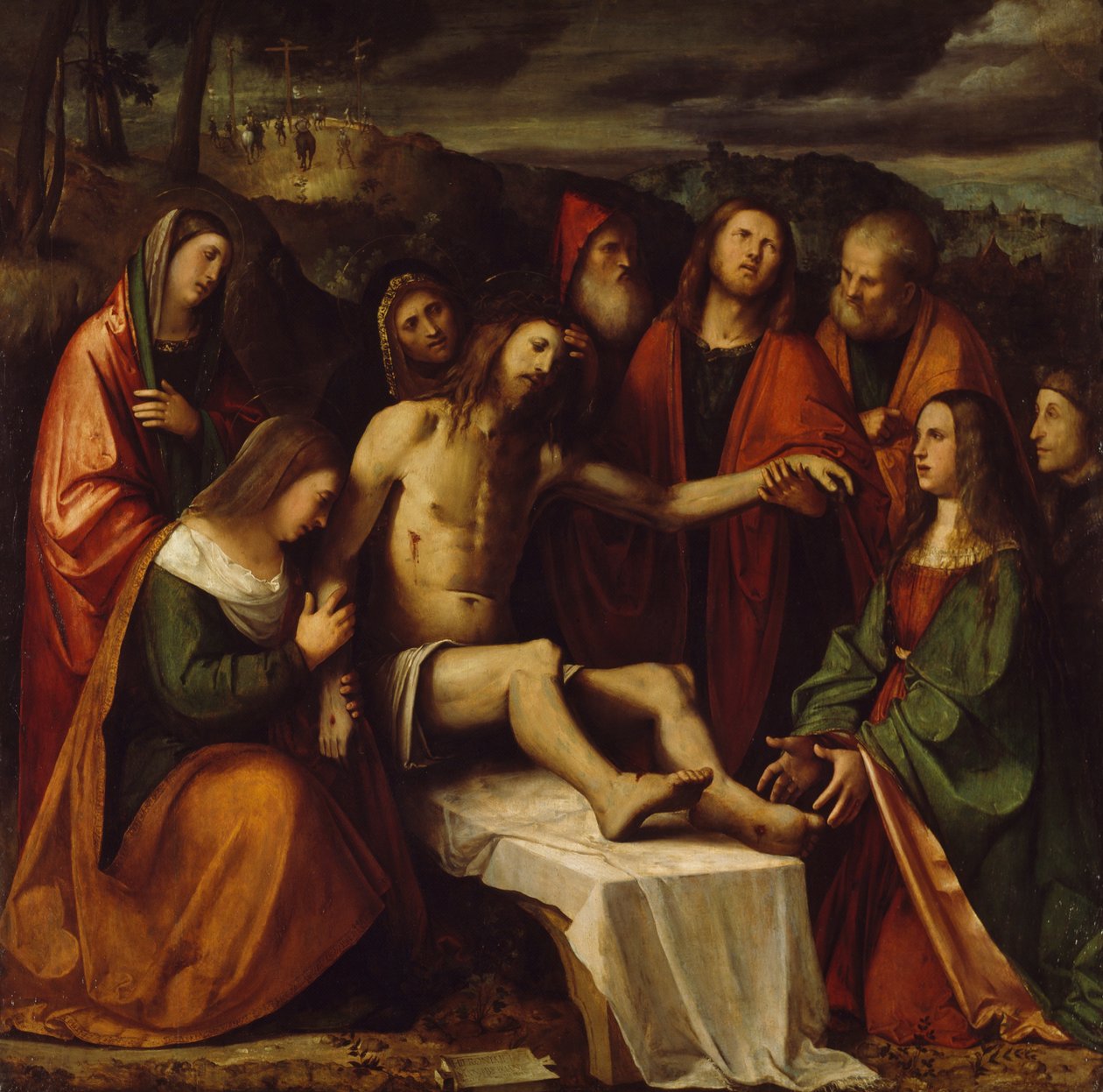 Pietà di Girolamo Romanino da Girolamo Romanino