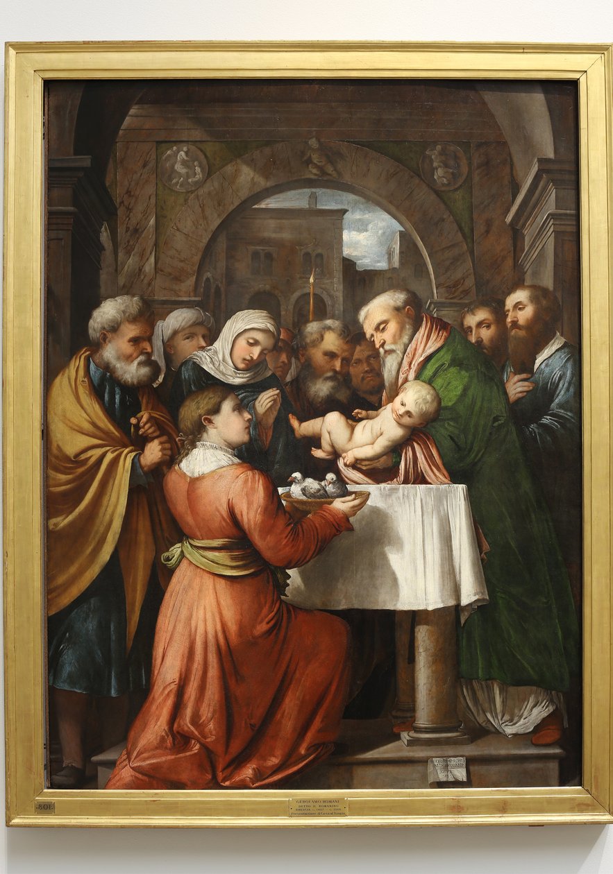 Presentazione di Gesù al Tempio, 1529 da Girolamo Romanino