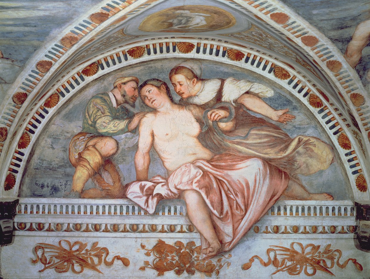 La morte di Cleopatra da Girolamo Romanino