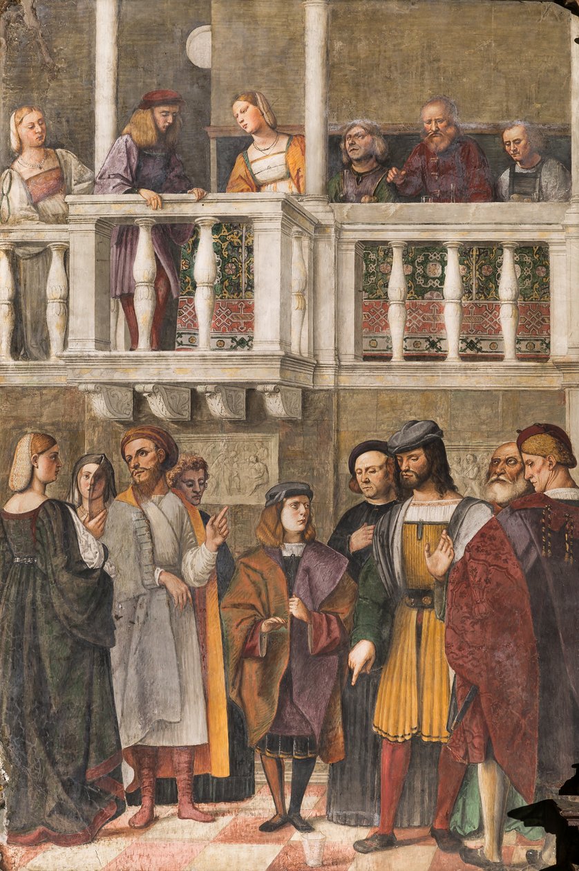 Il miracolo del bicchiere, Scuola del Santo, Basilica di Sant
