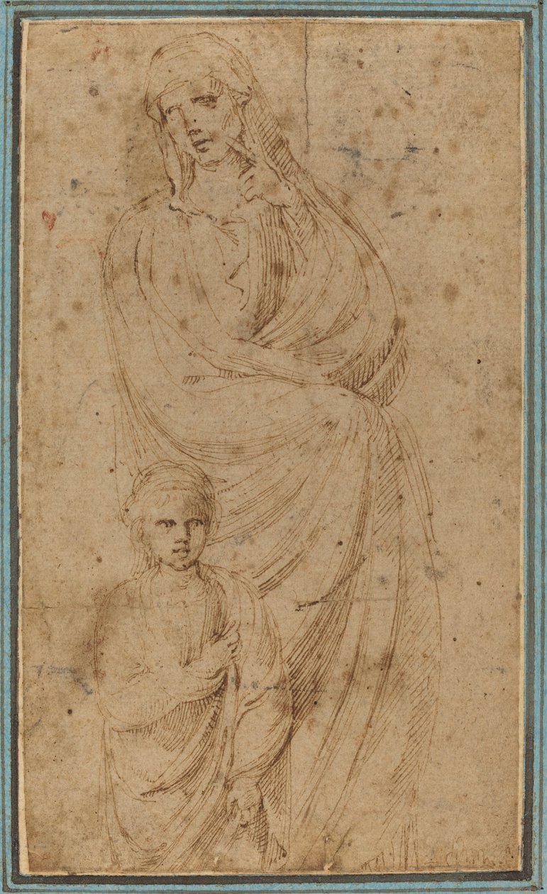 Due Figure da Girolamo da Carpi