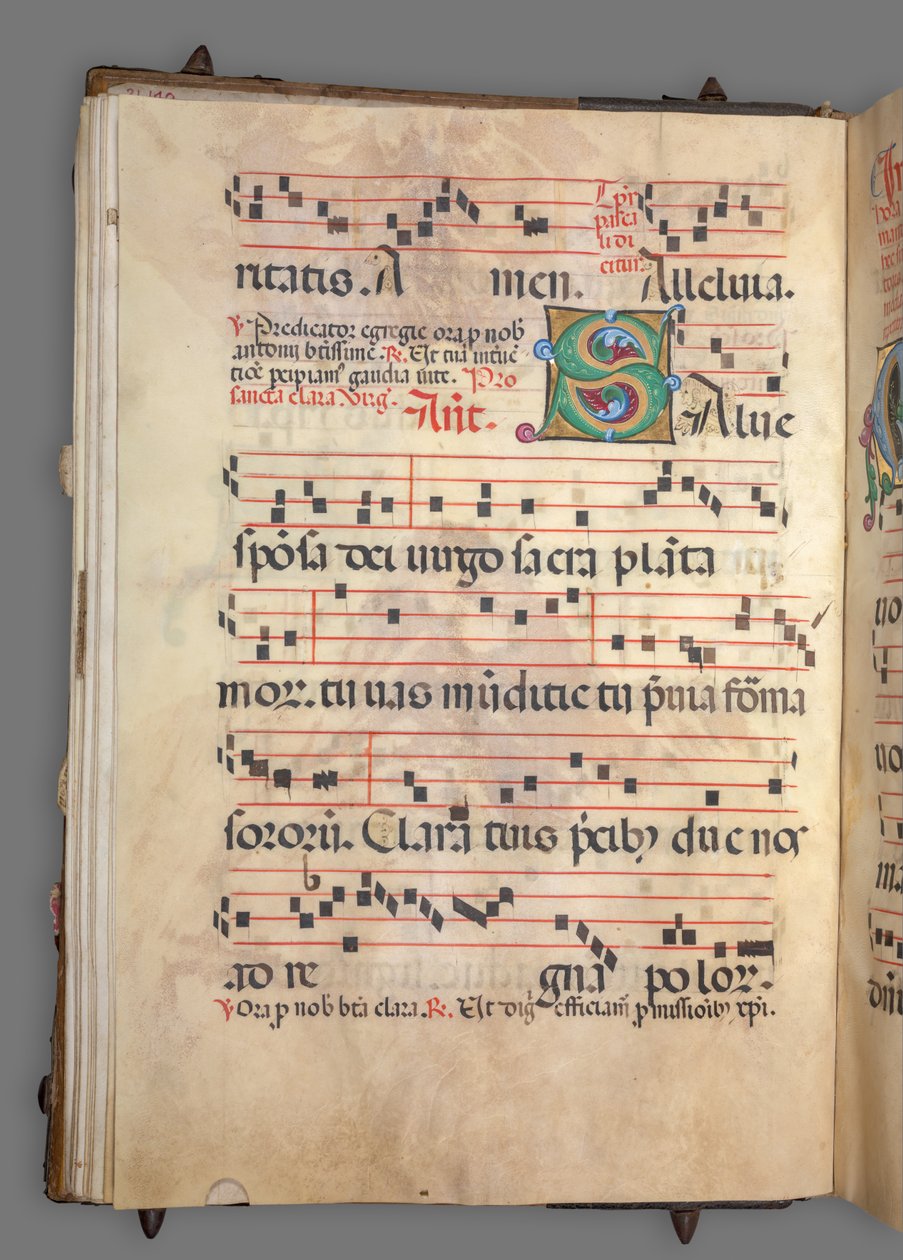 Graduale, c. 1520 da Girolamo dai Libri