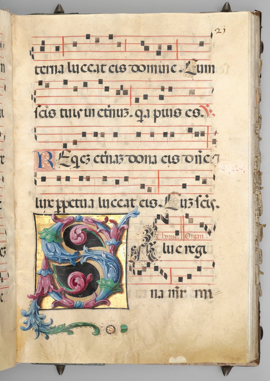 Graduale, c. 1520 da Girolamo dai Libri
