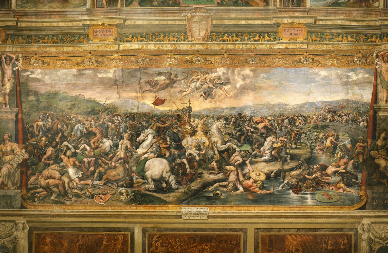 Battaglia di Ponte Milvio da Giulio Romano