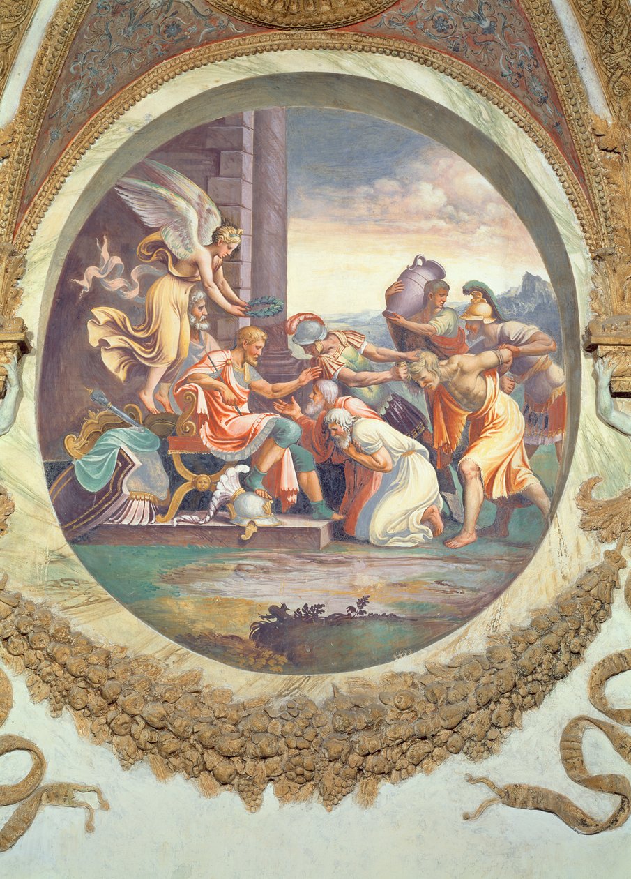 Scena che mostra che coloro nati sotto il segno dell