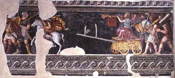 Frammento di una Scena di Trionfo da Giulio (school of) Romano