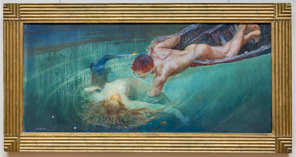 Sirena o Abisso Verde, c.1900 da Giulio Aristide Sartorio