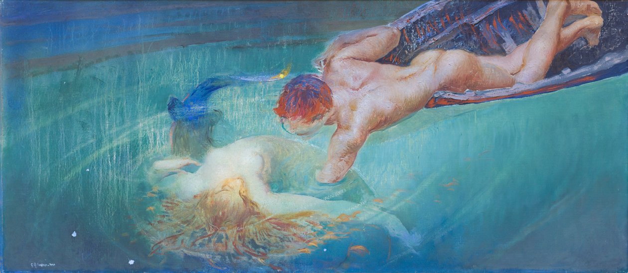 Sirena o Abisso Verde, c.1900 da Giulio Aristide Sartorio