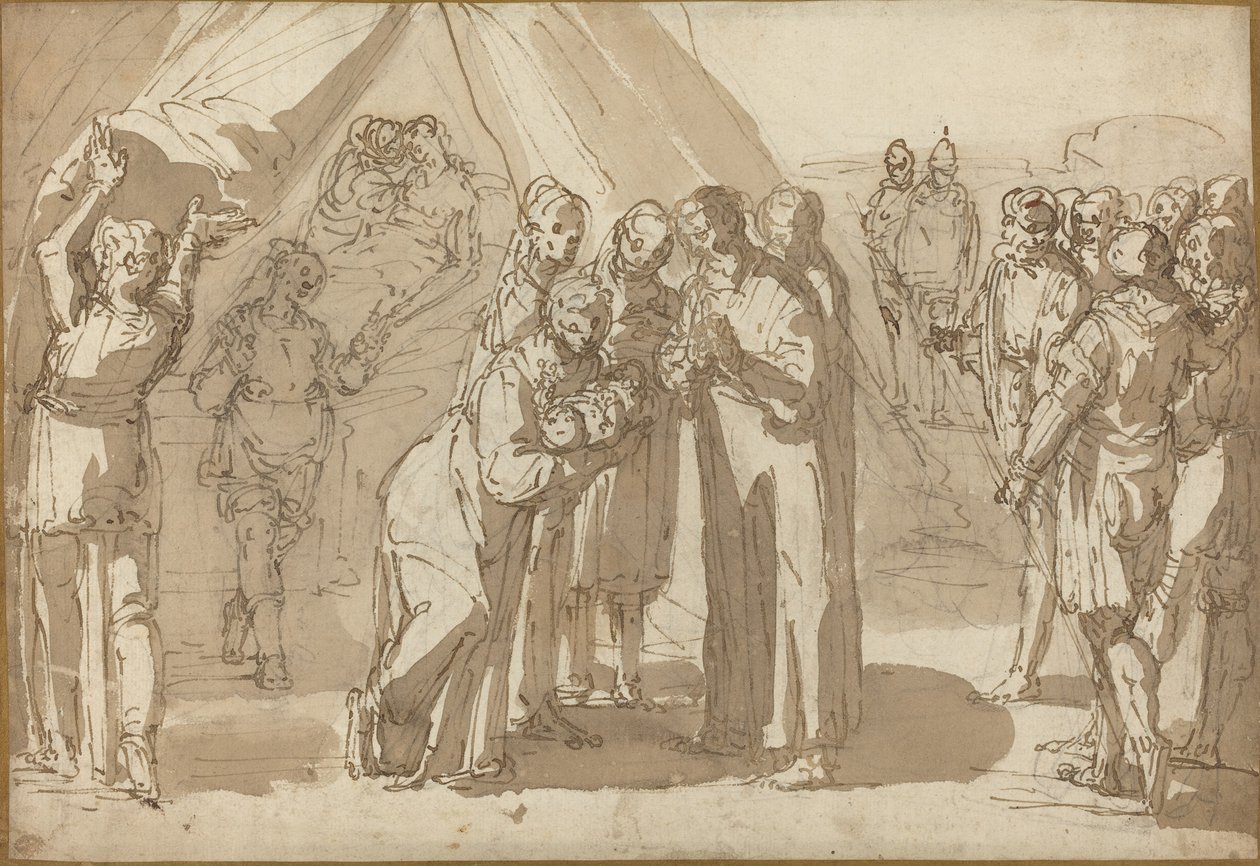 Scena di Nascita da Giulio Benso