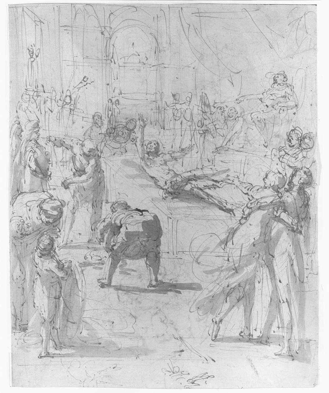 Martirio di San Lorenzo da Giulio Benso