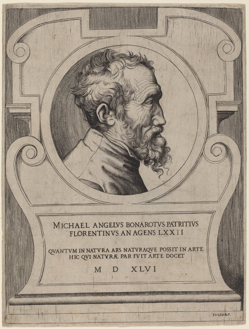 Michelangelo da Giulio Bonasone