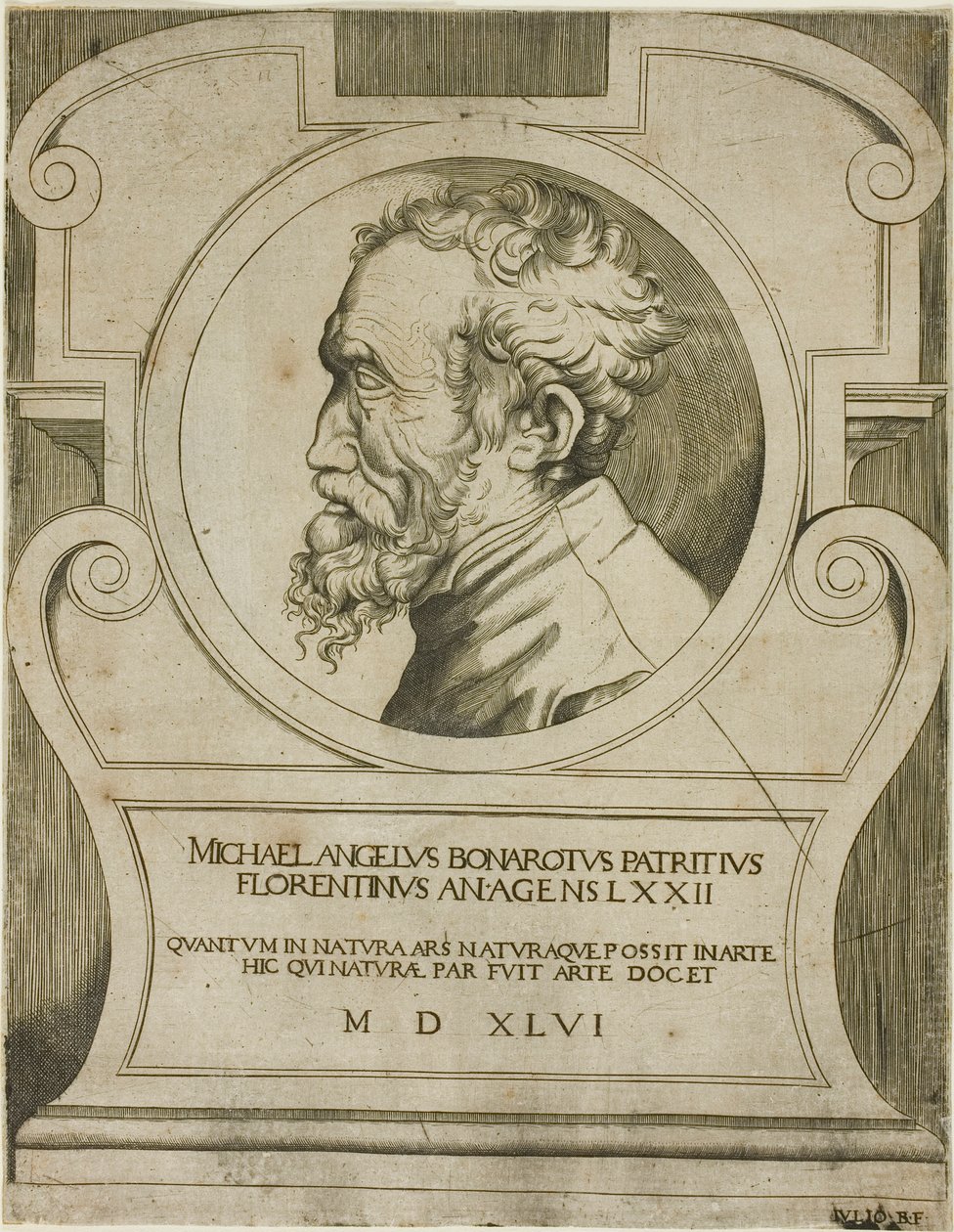 Michelangelo da Giulio Bonasone