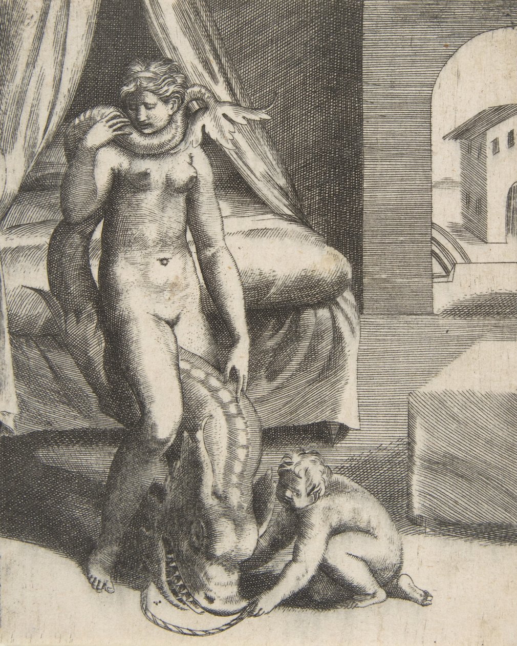 Nettuno e Melanthe, da 