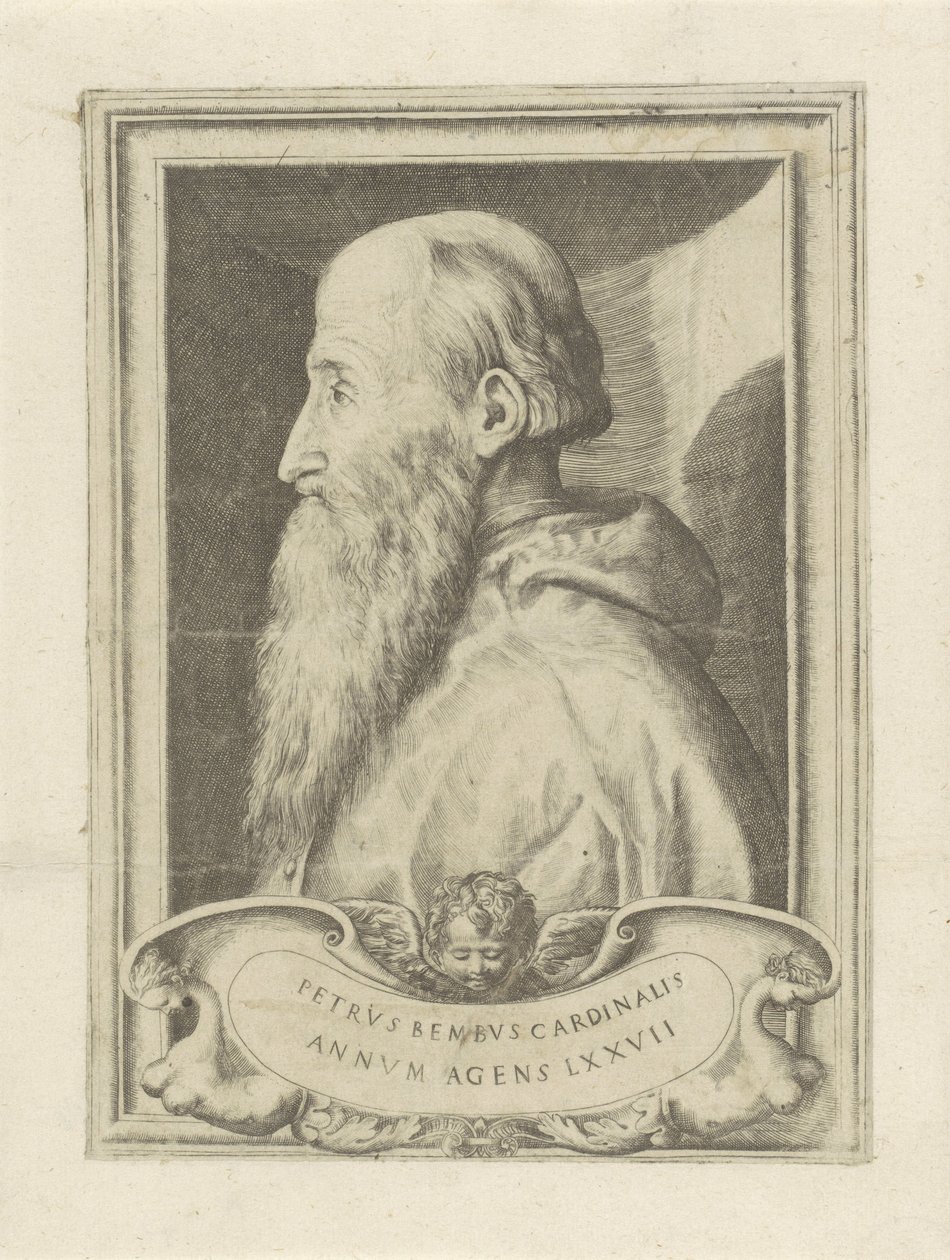 Ritratto del cardinale Pietro Bembo da Giulio Bonasone