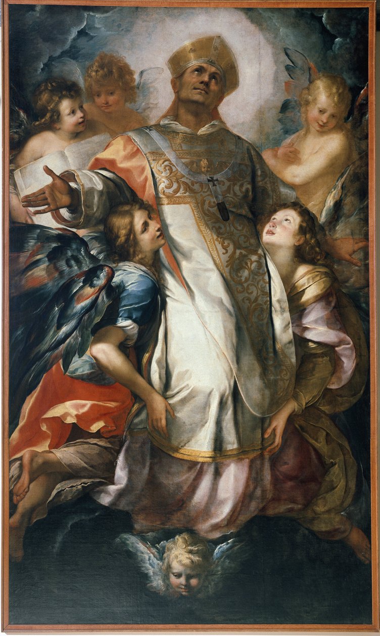San Carlo Borromeo in Gloria da Giulio Cesare Procaccini