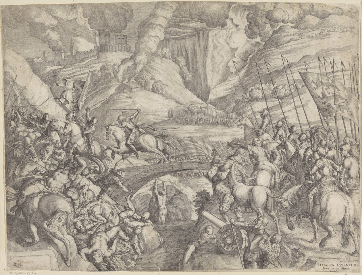 La battaglia di Spoleto da Giulio Fontana