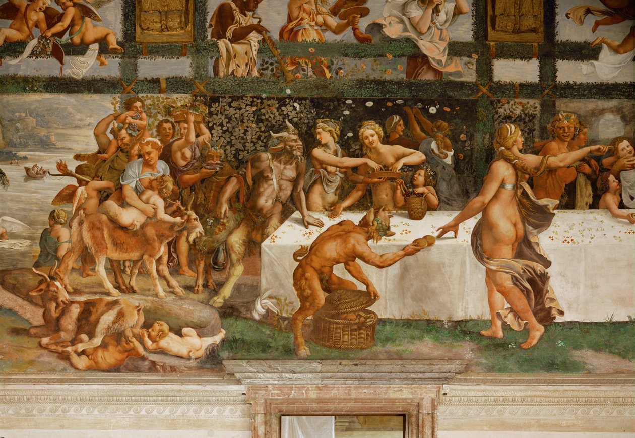 Bacchanalia (fresco) da Giulio Romano
