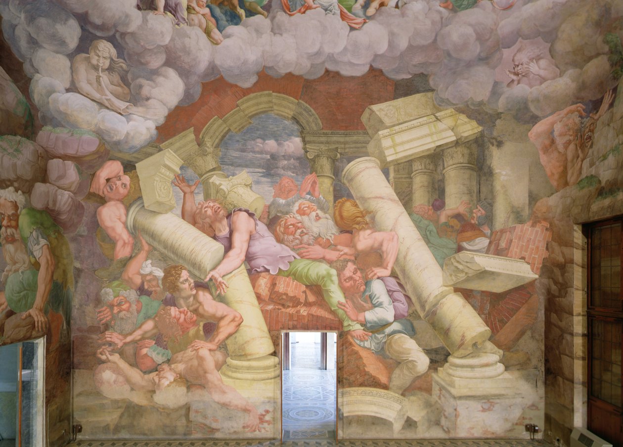 Camera dei Giganti da Giulio Romano