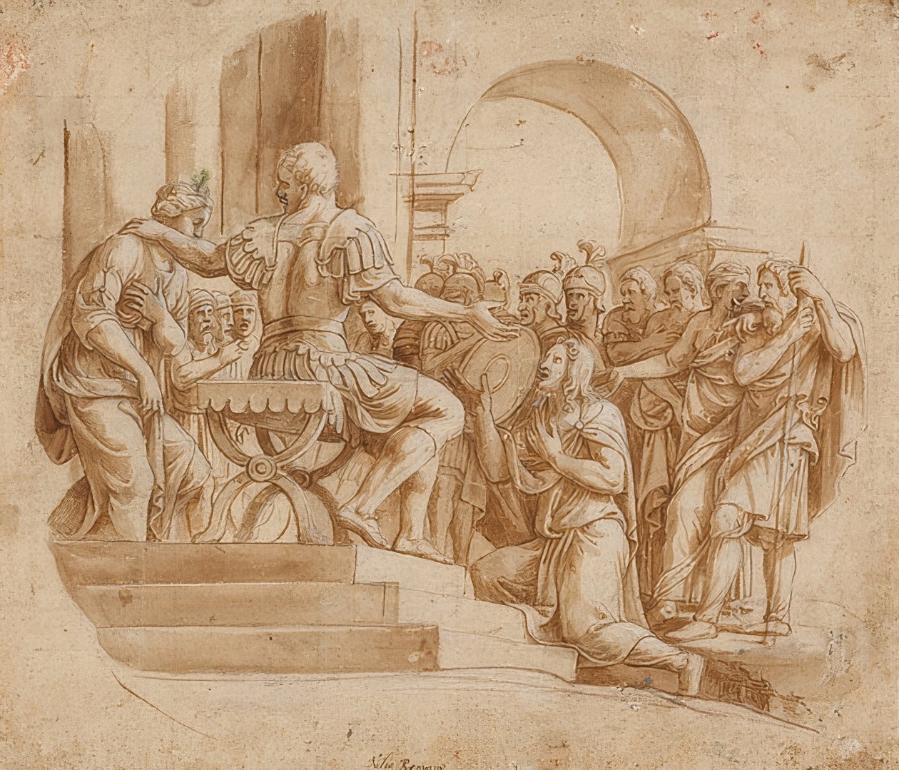 La continenza di Scipione da Giulio Romano