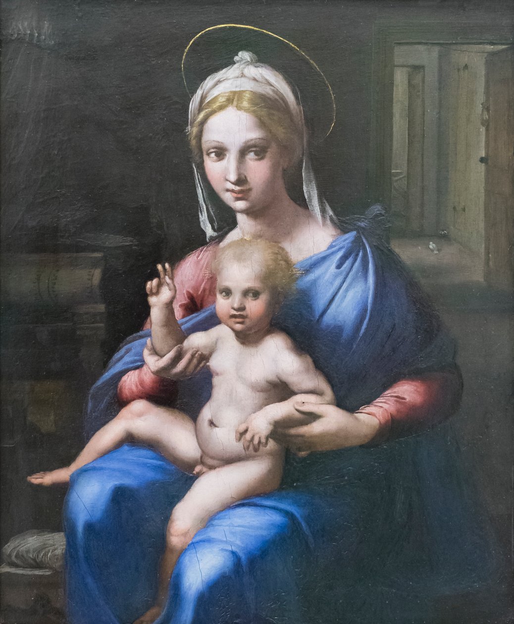Madonna con bambino da Giulio Romano