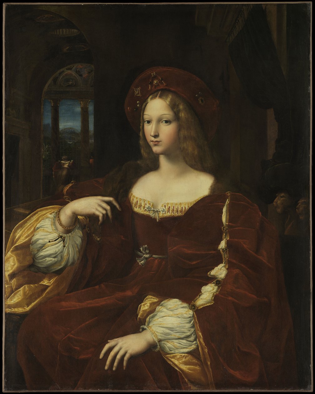 Ritratto di Doña Isabel de Requesens y Enríquez de Cardona-Anglesola, c.1518 da Giulio Romano