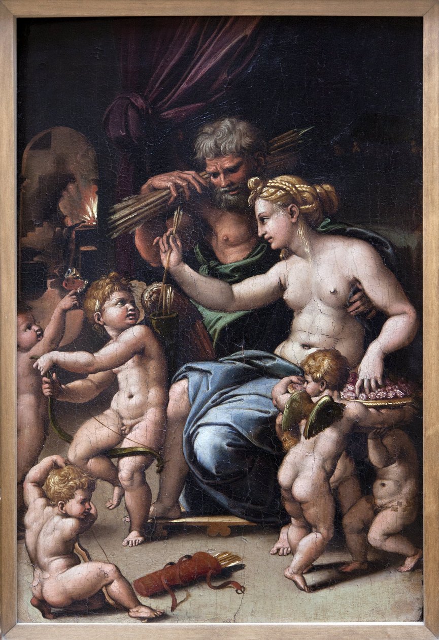 Venere e Vulcano da Giulio Romano