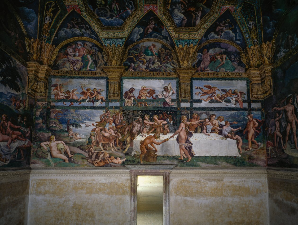 Banchetto degli dei (affresco) da Giulio Romano