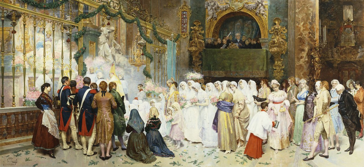Messa di confermazione da Giulio Rosati