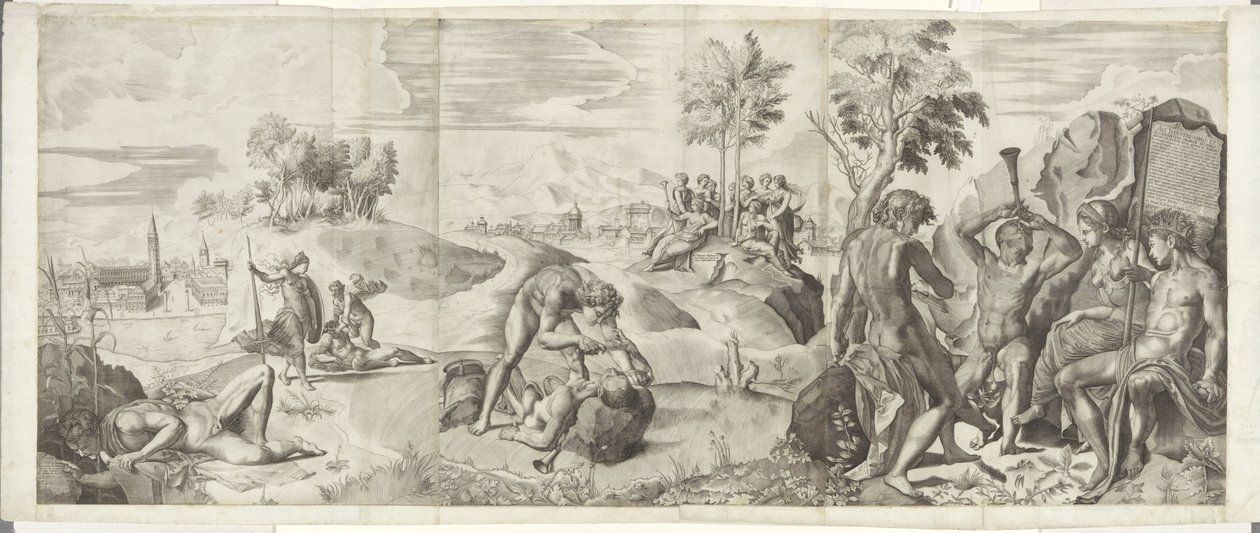 Apollo e Marsia da Giulio Sanuto