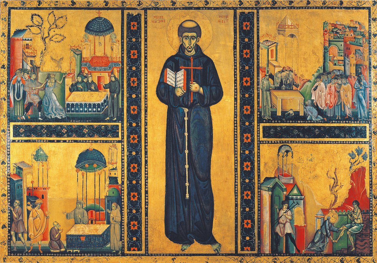 San Francesco e le storie della sua vita da Giunta Pisano