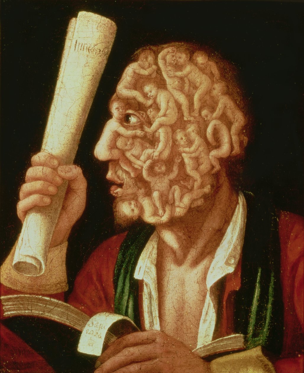 Ritratto di Adamo da Giuseppe Arcimboldo