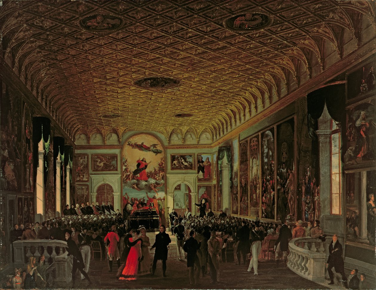 Commemorazione di Antonio Canova nella Sala dell