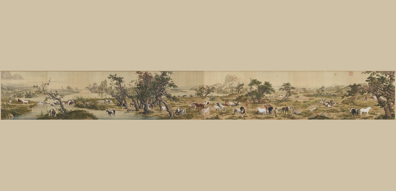 Cento cavalli da Giuseppe Castiglione