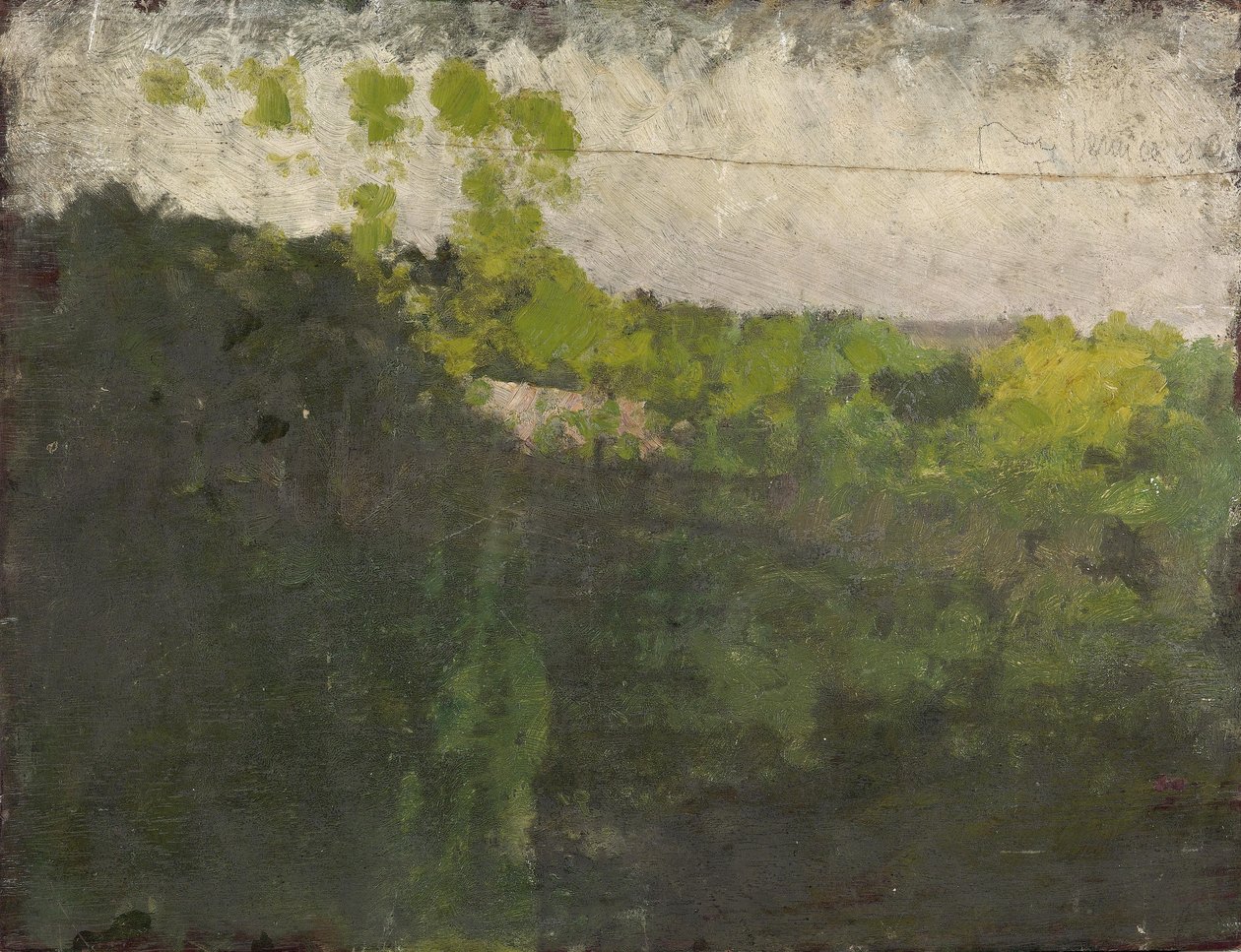 Lo stagno nel Bois de Boulogne da Giuseppe de Nittis