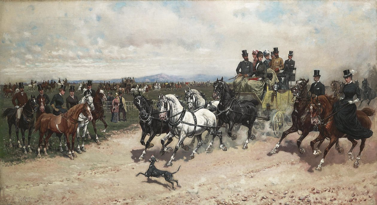 Il ritorno dalle Capannelle da Giuseppe Gabani