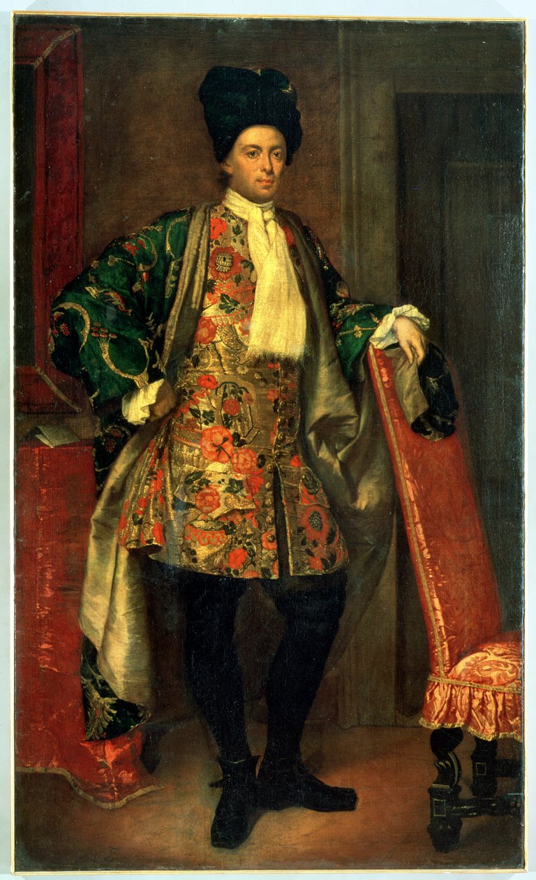 Ritratto del Conte Giovanni Battista Vailetti da Giuseppe Ghislandi