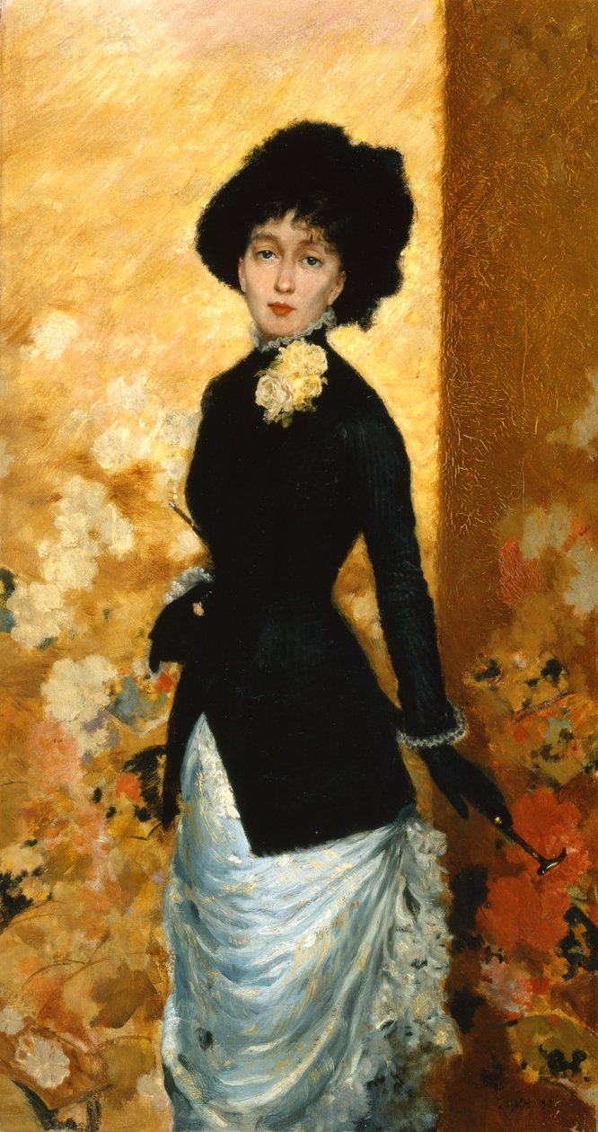 Ritratto di una Donna, 1880 da Giuseppe de Nittis